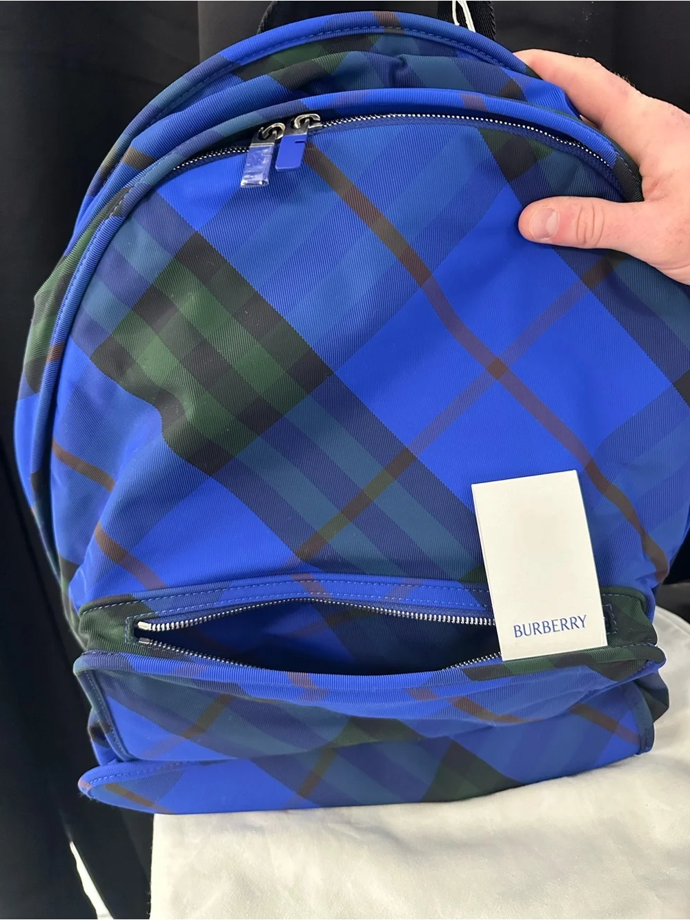 Burberry backpack bold